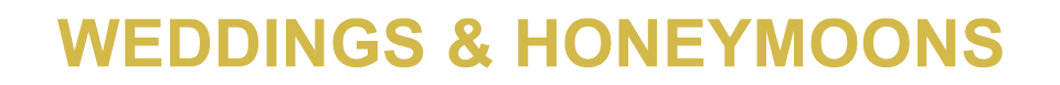 Weddings & Honeymoons